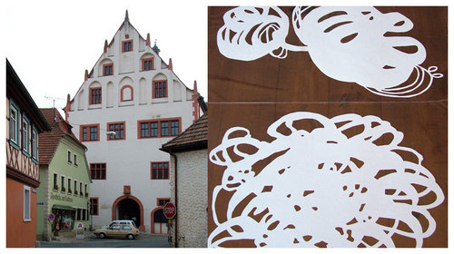 cut-outs eingetütet